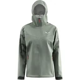 Куртка Salewa Puez Aqua 4 2.5L PTX Jacket W M Сірий/Зелений (1054-013.012.1076)