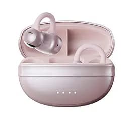 Кісткові бездротові навушники-кліпси Langsdom M35 з спрямованим Hi-Fi звуком, Bluetooth 5.4 Рожевий