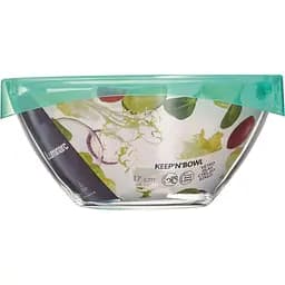 Салатник Luminarc Keep'N'Box закаленное стекло с крышкой 17 см прозрачный (P3672)