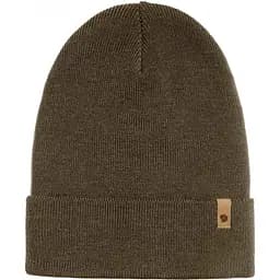 Шапка Fjallraven Classic Knit Hat Dark Olive (1004-77368)