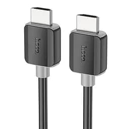 Дата кабель Hoco US08 HDTV 2.0 male to male 4K HD (3m) Black - мініатюра 1