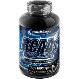 Амінокислота IronMaxx BCAAs Ultra Strong 2:1:1, 180 таблеток
