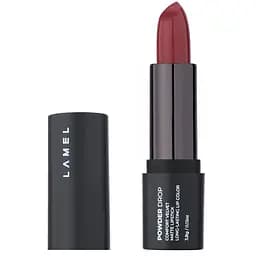 Матова помада для губ Lamel Powder Drop відтінок 404, 3.8 г