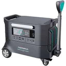 Marsriva HES20 модульна зарядна станція з базою 2200 Вт 2074Вт/г, 4xAC USB-C, UPS, LiFePO4 App (HES20_MARSRIVA) - мініатюра 4