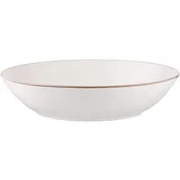 Тарілка супова Ardesto Asti 790 мл 20.2 см біла (AR1420AW)