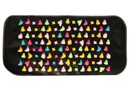 Ортопедический массажный коврик EasyFit 70 см с камешками (EF-1953-2)