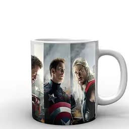 Кухоль GeekLand Месники Avengers постер AG.02.001 330 мл білий