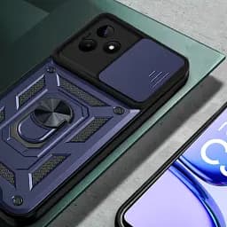 Панель BeCover Military для Realme C63 Blue (712179) - мініатюра 3