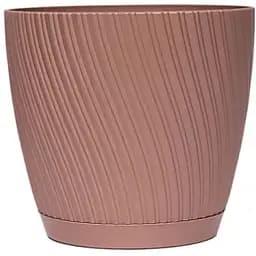 Горщик Form-Plastic Міка-15 з підставкою 1.75 л бежевий (4550-051)