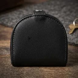 Жіноча монетниця Tony Perotti з натуральної шкіри Cortina 5070 nero (90181) Чорна - мініатюра 4