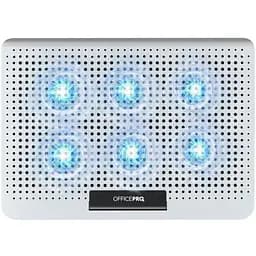 Охолоджувальна підставка для ноутбука до 17 дюймів OfficePro OPCP-620 2xUSB 6xfans