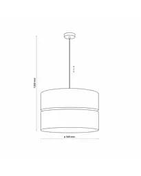 Підвісний світильник TK Lighting 5773 Eco E27 3x15W IP20 - мініатюра 3