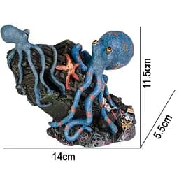 Декорація скарби восьминога Kruger Meier Octopus Treasure 14x5.5x11.5 см (151012) - мініатюра 2
