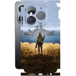 Захисна плівка StatusSKIN для Tecno Spark 20 Корпус Вініл Корабель