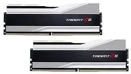Модуль памятi DDR5 2x16GB/5600 G.Skill Trident Z5 Silver (F5-5600J4040C16GX2-TZ5S) - мініатюра 2