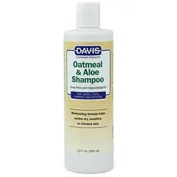 Шампунь Davis Oatmeal & Aloe Shampoo девіс вівсяне борошно з алое гіпоалергенний для собак та котів 355 мл