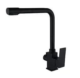 Змішувач для кухні Wezer з підлкюченням до фільтру PRO4C-02-BLACK