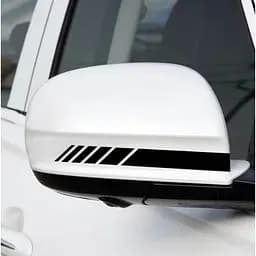 Наклейка в авто 14,7х1,4 см RR876513 Чорна - мініатюра 2