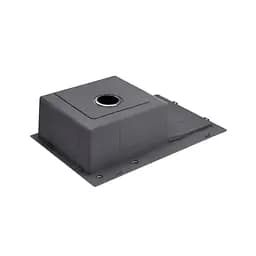 Кухонна мийка Kroner KRP Schwarze - 7849LHM PVD (3,0/1,0 мм) CV025278, Чорний - мініатюра 5