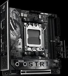 Материнcька плата Asus X870-I ROG Strix Gaming Wi-Fi Socket AM5 (ROG STRIX X870-I GAMING WIFI) - мініатюра 2