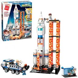 Конструктор Qman 1140 Космос - Запуск ракеты 632 элемента