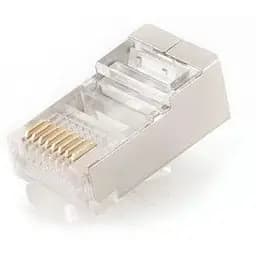 Конектор RJ45 FTP 100 шт. Cablexpert модульна вилка позолочені контакти (PLUG5SP/100)