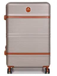 Валіза велика L ABS-пластик Worldline Airtex 629 76×52×30см 110л Шампань - мініатюра 3