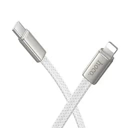 Кабель Hoco X125 Exceso PD30W charging data cable iP White