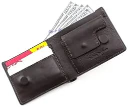 Шкіряне чоловіче портмоне GRANDE PELLE 11х9х2 см acs0027517 - мініатюра 4