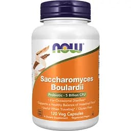 Сахароміцети буларді Now Foods Saccharomyces Boulardii 120 капсул