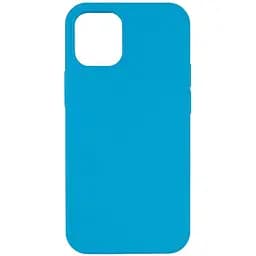 Чохол Epik Silicone Case Full Protective AA NO LOGO для Apple iPhone 11 Pro Max 6.5 Блакитний/Blue