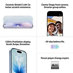 Смартфон Apple iPhone 17 256GB Mist Blue (MG6L4AF/A) - мініатюра 7