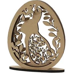 3D композиция на подставке Rosa Talent Зайка №3 МДФ 14х3х17 см