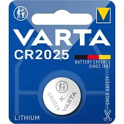 Батарейка Varta CR 2025 Lithium 3V 170 мАч
