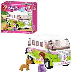 Конструктор Sluban M38-B0523 Розовая Мечта - Автобус 158 элементов