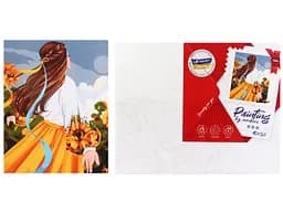 Набір для розпису по номерах Моя квітуча Україна, 40x50 см, КНО4984