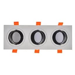 Світильник точковий Brille поворотний HDL-DT 106/3 MR16 36-199 - мініатюра 6