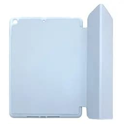 Чохол-книжка CDK для Apple iPad 10.2" 8gen 2020 екокожа/силікон Smart Case cлот стилус (011189) white ice - мініатюра 5