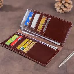 Чоловічий шкіряний гаманець Shvigel 18х9.5 см acs0018621 - мініатюра 10