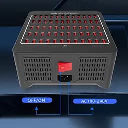 Зарядна станція ILEPO багатопортова на 60 USB портів 300 Вт / мережевий мультизарядний пристрій (19016) - мініатюра 9