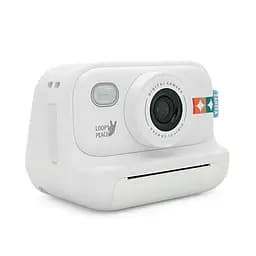 Дитячий фотоапарат S9 з функцією миттєвого термодруку, 1080p HD, MicroSD, екран IPS 2-дюйми, Type-C, White, BOX