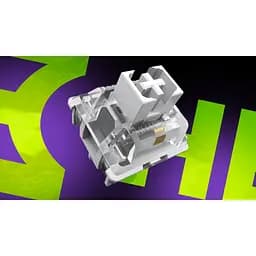 Клавіатура Hator Hellyberry HK75 Mechanical Linear RGB Wireless/Bluetooth/USB UA White/Violet (HK75_wireless) - мініатюра 8