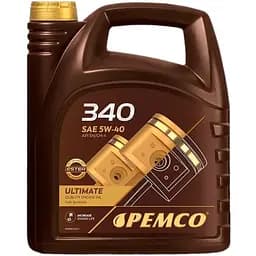 Масла моторные Pemco 340 5W-40 API SN/CH-4 Acea A3/B4 5 л (179959)