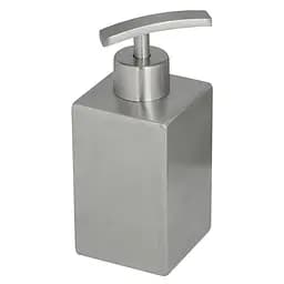 Дозатор для рідкого мила, окремостоячий, нержавіюча сталь, сатин Rj First RJAC020-02SS, Нержавіюча сталь