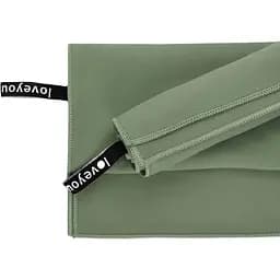 Набір рушників Love You Sport мікрофібра 50х90 см, 70х140 см хакі (60107)