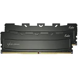 Модуль пам'яті для комп'ютера DDR4 64GB (2x32GB) 3200 MHz Black Kudos eXceleram (EKBLACK4643222CD)