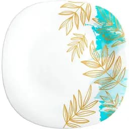 Тарілка супова Vittora Золота гілка Square 23 см (110983)