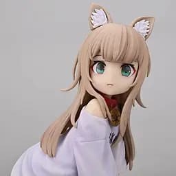 Фігурка Кішка дівчинка Неко тян Cat girl Neko-chan 11 см F CG NC 11 - мініатюра 5
