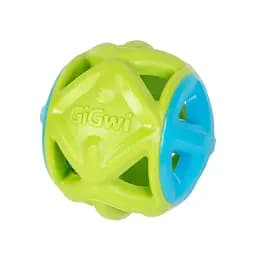 Іграшка для собак М'яч GiGwi Basic блакитний гума 9 см