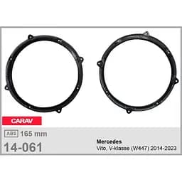 Проставки під динаміки Carav 14-061 для автомобілів Mercedes Vito, V-klasse - мініатюра 4
